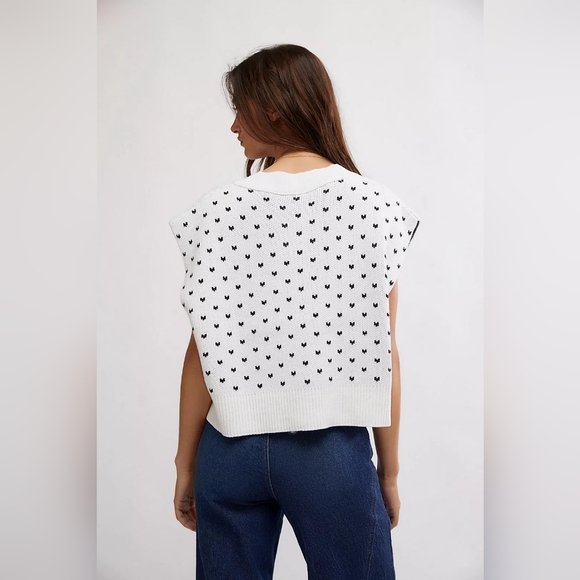 NWT Free People Patterned Easy Street Vest. Size Small. $78 Retail. - Picture 3 of 8